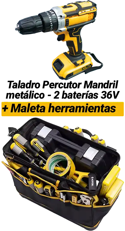 Combo Maleta más taladro