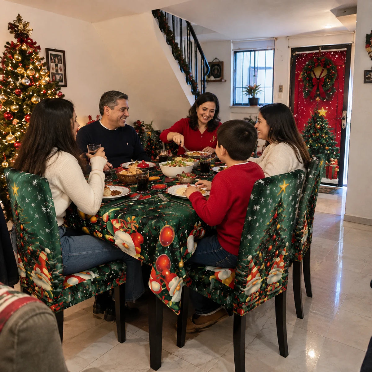 ⭐ ¡La Navidad se vive desde la entrada hasta el comedor! 🎅🏻 Decora tu hogar con el Super Combo Navideño 🎄
