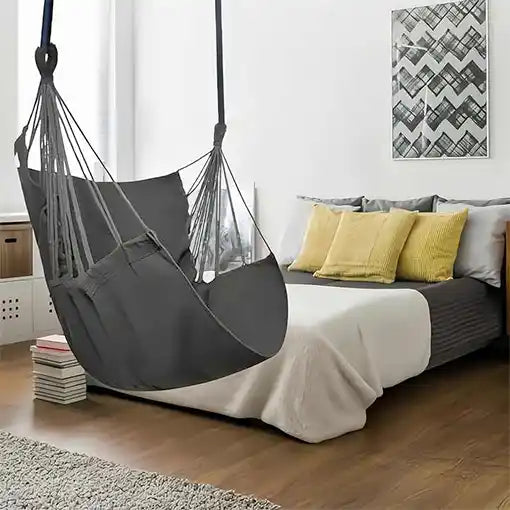 Hamaca silla para interiores y exteriores