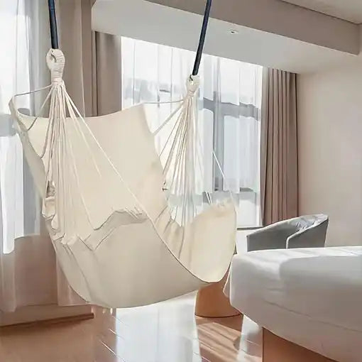 Hamaca silla para interiores y exteriores