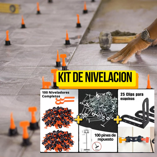Kit de Nivelación de Cerámica Profesional Reutilizable – Enchapes perfectos en poco tiempo ⌚