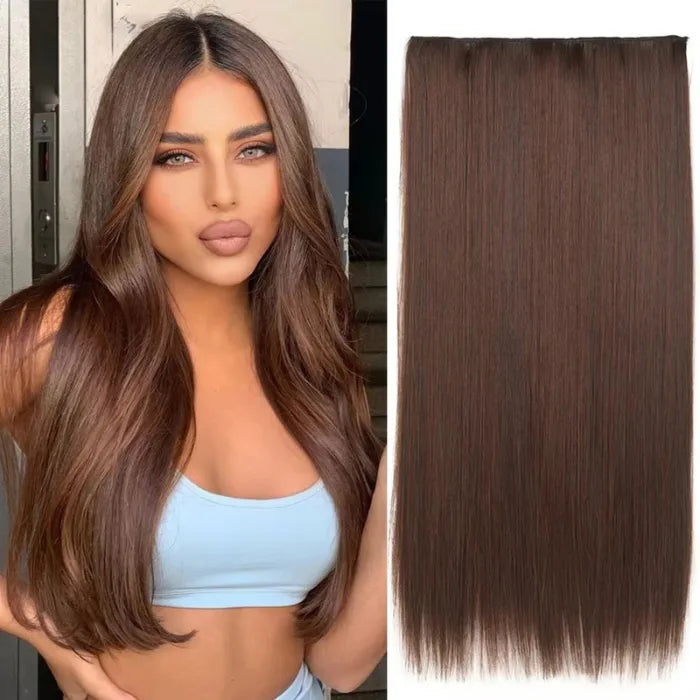 🔥Extensiones de Pelo Ultra Reales - 60cm 🔥 Efecto Profesional en Minutos ✨