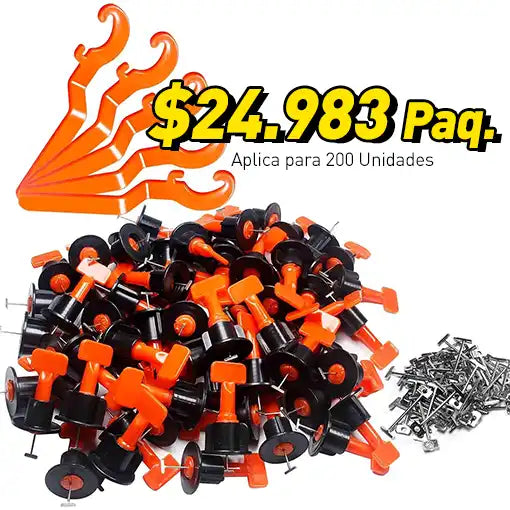 KIT NIVELADORES (PACK X 150 Y 300 UNDS) 2